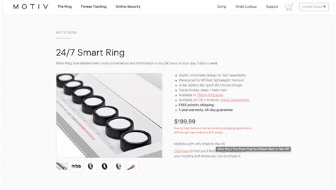 Motiv Ring Review A Smart Ring For Your Fingers