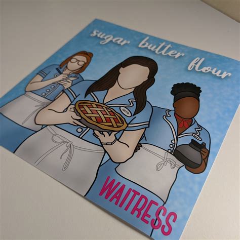 Waitress Musical Musical Theatre Print Gift Etsy
