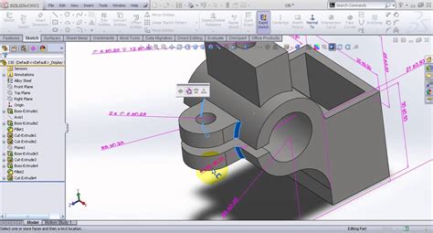 Video Tutorial On Dimensioning 3d Model In Solidworks Youtube
