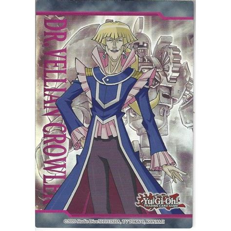 Yu Gi Oh Trading Card Game Dr Vellian Crowler Double Sided Artwork