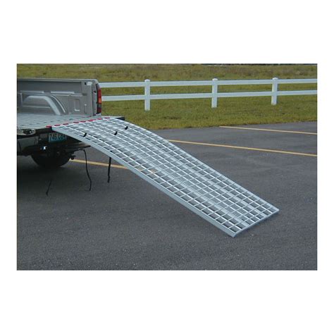 Five Star Non Folding Arched Aluminum Ramp Combo — 1500 Lb Capacity 7 Ft Arched Ramps On