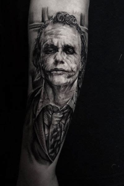 Joker Tattoos Black And White