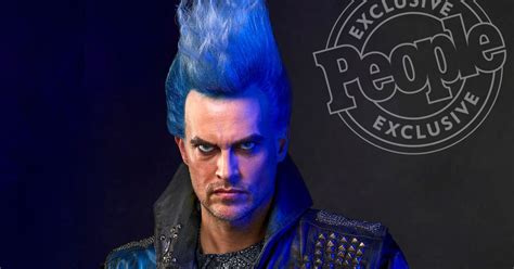 See The First Photos Of Cheyenne Jackson S Outrageous Look As Hades In Descendants 3