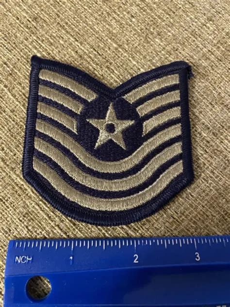 Us Air Force Master Sergeant Enlisted Rank Patch Usaf Inv3239 499