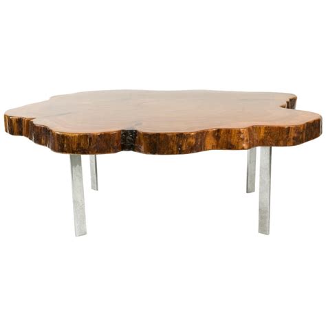 Sequoia Slab Coffee Table Side Tables Statuswood 35 W Wooden Slab