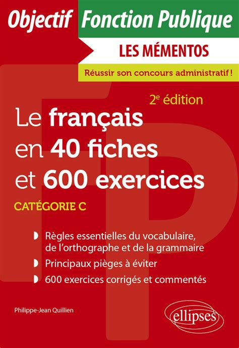 Le Français En 40 Fiches Et 600 Exercices 2e édition