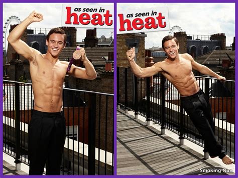The Randy Report Olympic Superstar Tom Daley In Shirtless Heat Magazine Layout