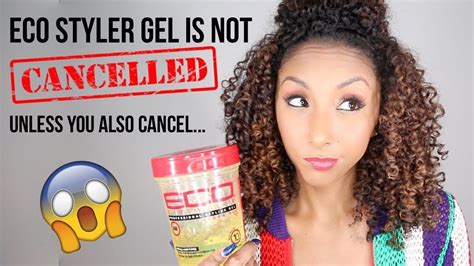 These days many hair gels are available in the market. ECO STYLER GEL IS NOT CANCELLED! Unless you also cancel ...