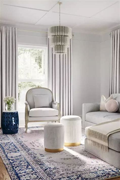 Glam Modern Living Room Design By Havenly Designer Natalie Preppy