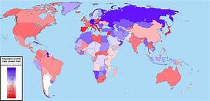 Population Growth Rate Growth Rate By Country R Mapporn