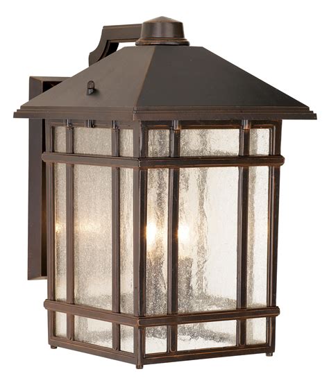 J Du J Sierra Craftsman 15 High Bronze Outdoor Wall Light 25355