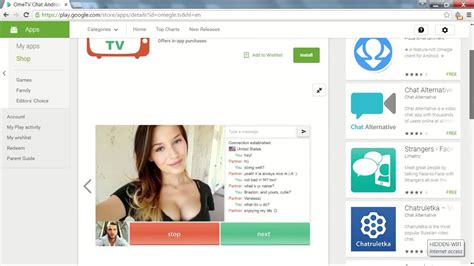 Omegle Video App Alternative For Android Ometv Youtube