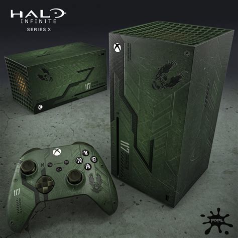 Xbox Series X Fan Art Envisions Halo Infinite Limited Edition Version