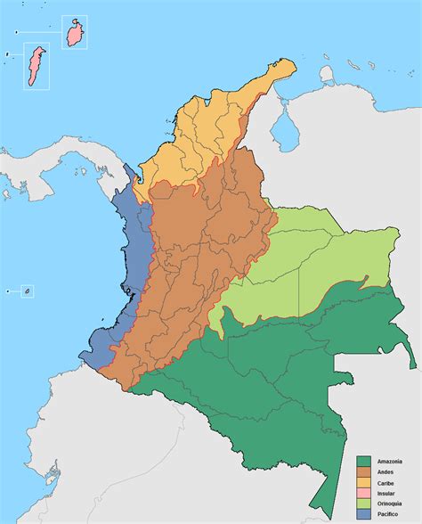 Top Mejores Mapa De Las Seis Regiones De Colombia Para Colorear En Sexiz Pix