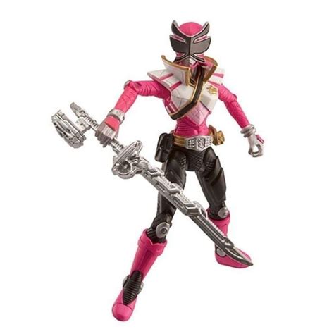Power Rangers Super Megamode Rose 10 Cms Achat Vente Figurine