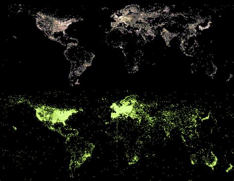 Human Presence Light Pollution Levels Of Light Pollution Flickr