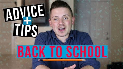 Back To School Time Easy Advice Tips Youtube