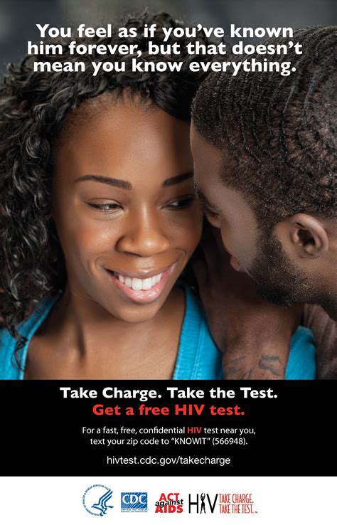 Put Your Love To The Test Get Tested For HIV Whether Living With HIV