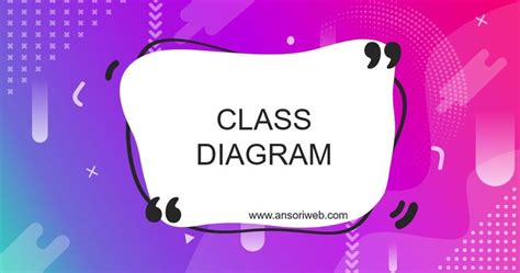 Pengertian Class Diagram Fungsi Simbol Dan Contohnya Belajardi