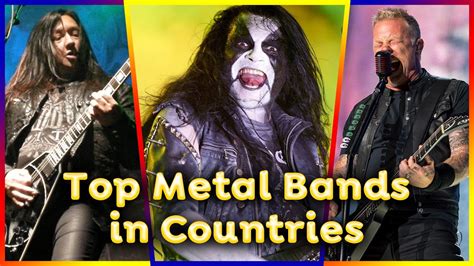 Best Metal Bands In Different Countries Youtube