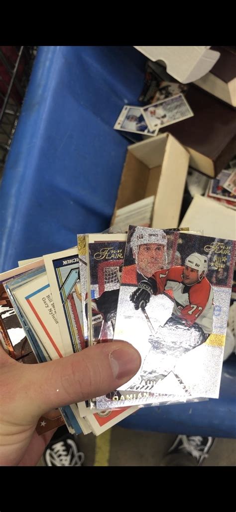 Maybe you would like to learn more about one of these? 100lbs of Hockey and Baseball cards at a goodwill outlet store for $30!(still sorting through ...