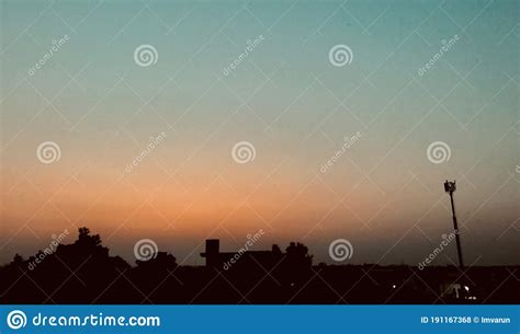 Clear Evening Sky Stock Photo Image Of Mobilephotography 191167368