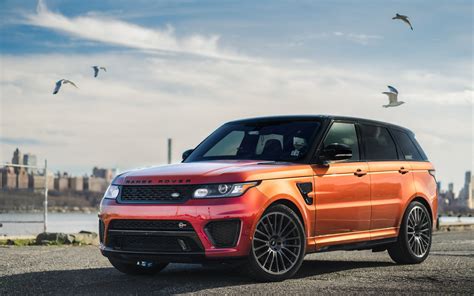 Download Wallpapers Land Rover Range Rover Sport Exterior Front View