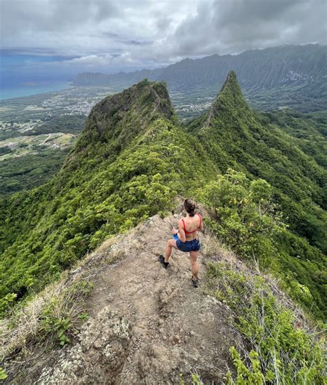 Best Hike In Oahu Olomana Trail Inspire Travel Eat