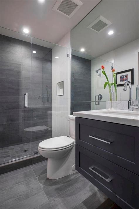 20 Modern Small Black Bathroom