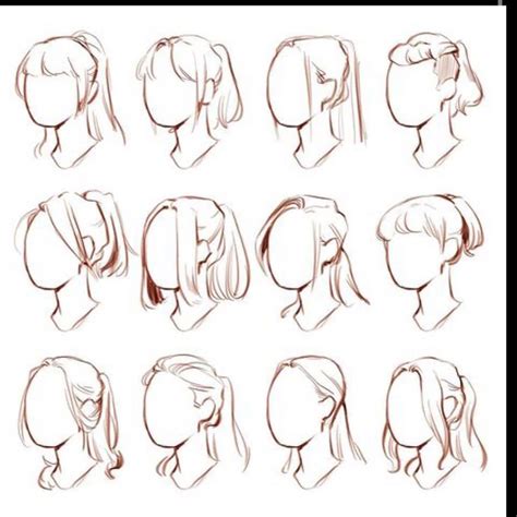 Hair Reference Drawing Best Hairstyles Ideas For Women And Men In 2023