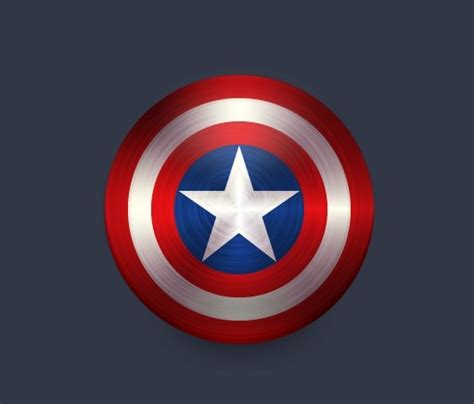 Free Captain America Shield Vector Titanui