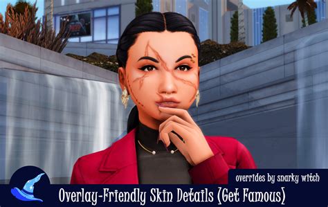 Overlay Friendly Get Famous Skin Details Screenshots The Sims 4