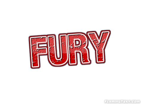 Choose from hundreds of fonts then just save your new logo on to your computer! Fury Logo | Free Name Design Tool from Flaming Text