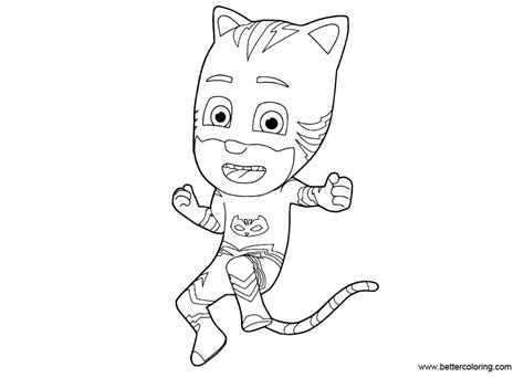 Coloring Pages Catboy / Top 30 PJ Masks Coloring Pages | Ζωγραφική
