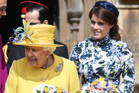 Princess Eugenie Attends Royal Maundy Service In Sleek Blue Pumps