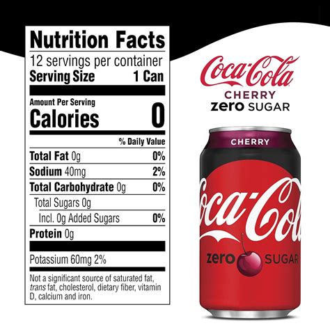 12 Oz Can Of Coca Cola Nutrition Facts Runners High Nutrition