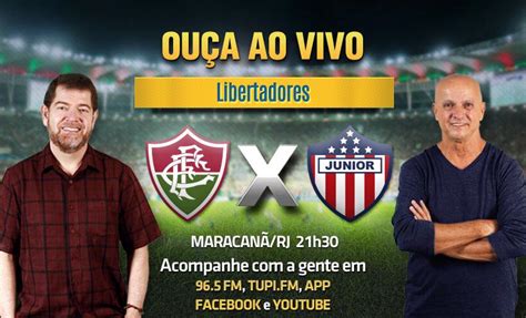 Para entonces, los hinchas de river estaban más pendiente del otro partido del grupo d entre los colombianos santa fe y junior de barranquilla, que se jugó de manera extraordinaria en la ciudad ecuatoriana de ambato. Ao vivo Fluminense x Junior Barranquilla - Libertadores
