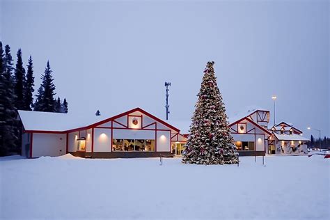 A Visit To The Santa Claus House North Pole Alaska Naughty Or Nice