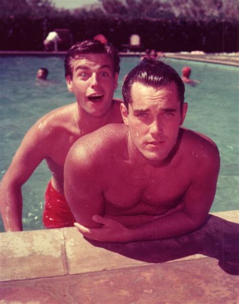 Jeffrey Hunter Swimsuit Photos