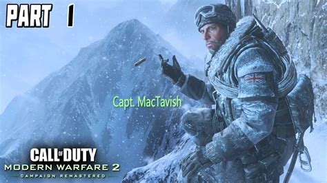 Modern Warfare 2 Campaign Remastered Walkthrough Part 1 Youtube