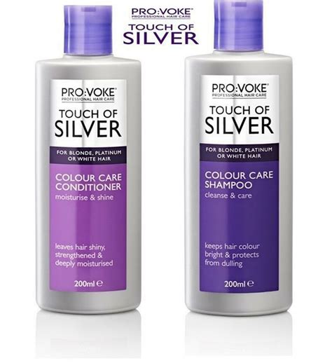 Deep conditioner for color treated hair: Touch Of Silver Color Care Shampoo & Conditioner For ...