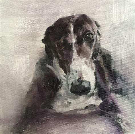 Majic 6 X 6 Oil On Canvas By Julie Brunn Animal Portraits Art
