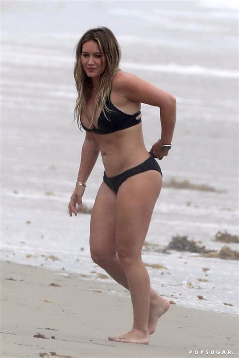 Hilary Duff In A Bikini In Malibu September 2017 Popsugar Celebrity