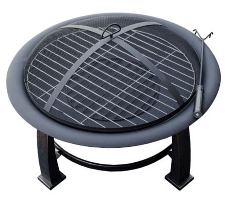 Az Patio Heaters Wood Burning Fire Pit With Cooking Grate 1 Kroger