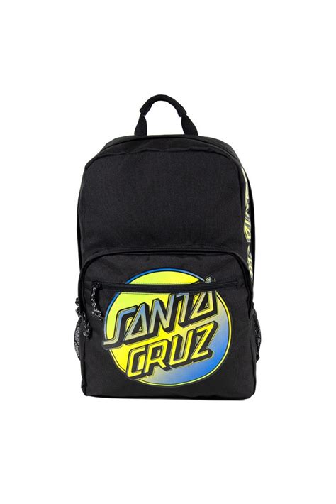 Santa Cruz Youth Contra Dot Black Back Pack Harry And Her