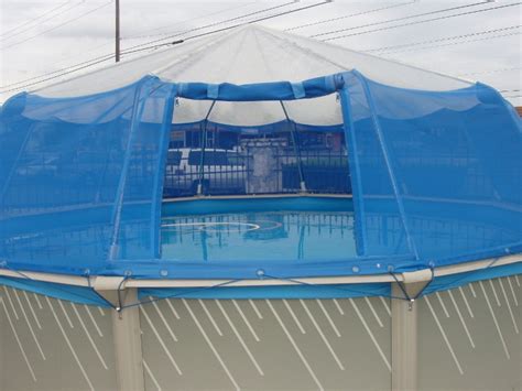 Above Ground Pool Enclosures Dome Sun Pool Fabrico Ground Domes Pools
