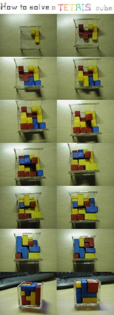 3d Printed Tetris Cube With Pictures Instructables