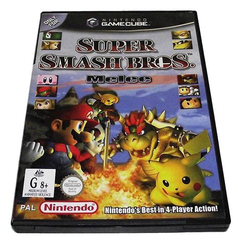 Super Smash Bros Melee Nintendo Gamecube Pal Complete Ebay