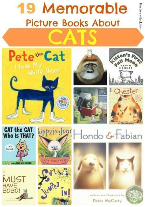 15 Memorable Picture Books About Cats Mommy Evolution Picture Book