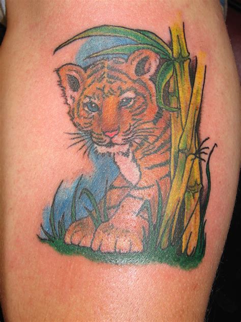 57 Cute Baby Tiger Tattoos Ideas